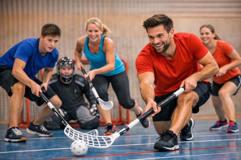 Floorball - Tempo, Team, Tore